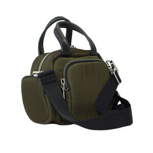 Prada Top Tessuto Pocket Cargo Nylon Bag Handle Green